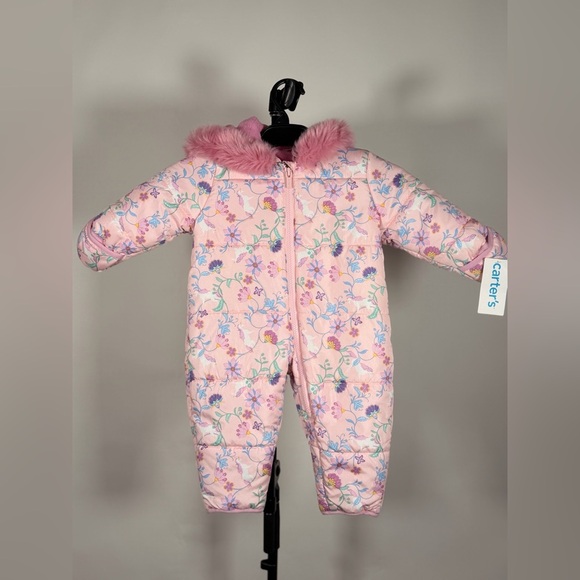 Carter's Other - NWT Carter's baby-girls Puffer Pram Suit 6 months